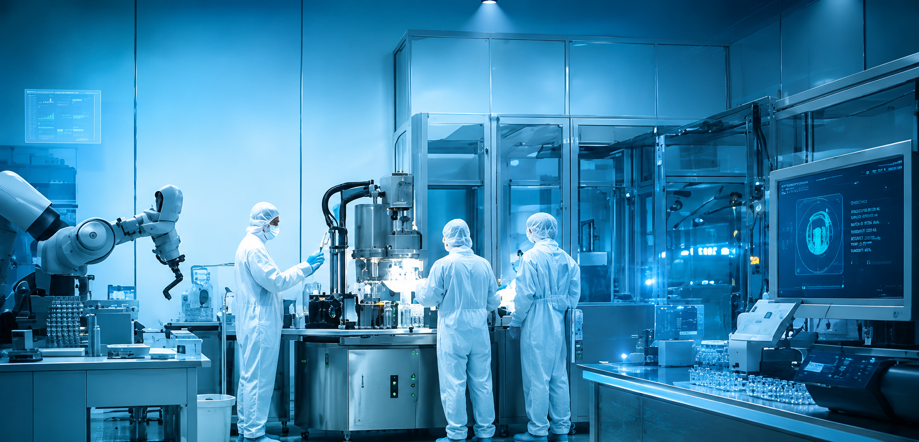 Automated Sterile Formulation Cleanroom